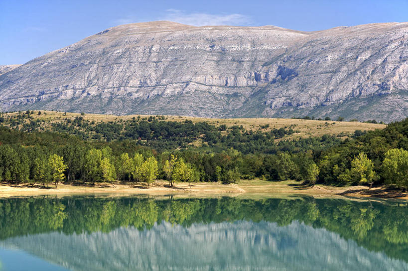 无人,横图,室外,白天,森林,山,反射,地形,风景,摄影,达尔马提亚,彩图,旅行