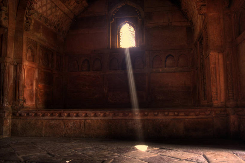 无人,横图,室内,白天,窗户,建筑,印度,拱门,摄影,要塞,印度文化,阿格拉,阿格拉城堡,彩图,旅行