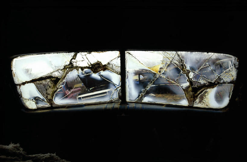 无人,横图,室外,白天,汽车,加拿大,挡风玻璃,摄影,毁灭,结束,破败,彩图,废旧汽车场