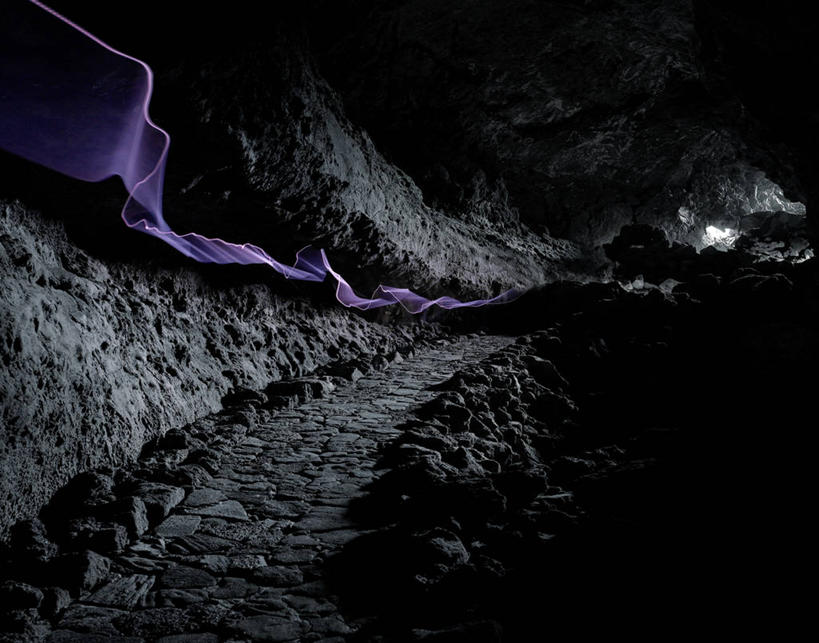 无人,横图,室内,室外,白天,长时间曝光,探险,西班牙,光,方向,摄影,洞穴,离开,透视图,彩图