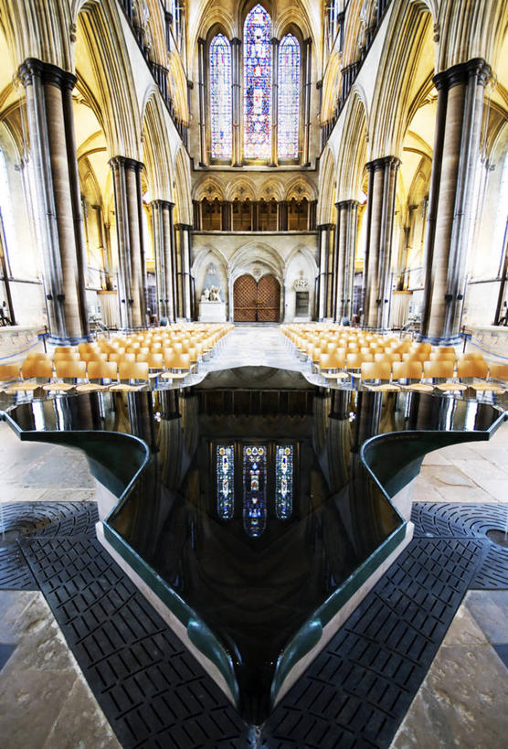 无人,教堂,竖图,室内,白天,建筑,椅子,英国,对称,反射,黄金,摄影,宗教,彩色玻璃,美术工艺,彩图