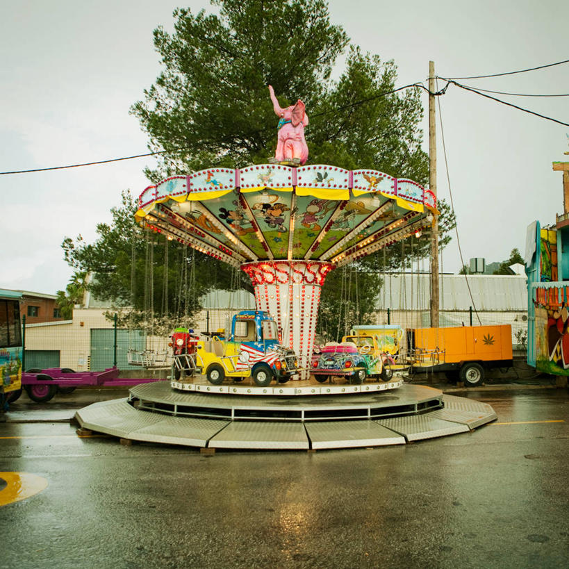 无人,游乐园,方图,室外,白天,西班牙,巴塞罗那,古典,童年,摄影,怀旧,彩图