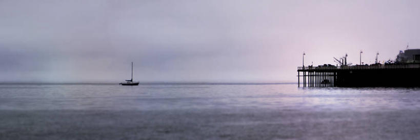 无人,码头,横图,全景,室外,白天,海洋,港口,水平线,风景,摄影,航海,宁静,圣克鲁斯,休闲活动,彩图,摆渡口,埠头,渡口,渡头,港湾,海港,货运码头,口岸,商港