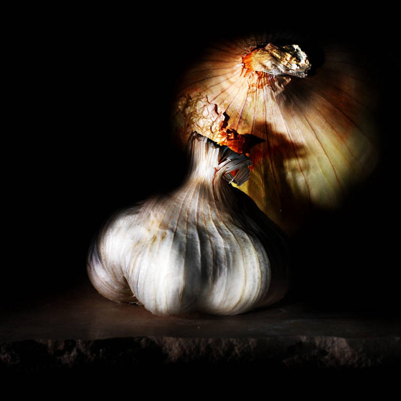 皱纹,无人,方图,洋葱,静物,枯萎,蒜头,饮食,两个,摄影,死亡,枯败,彩图,影棚拍摄