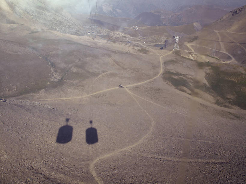 无人,横图,俯视,航拍,室外,白天,旅游,探险,山,法国,阴影,地形,缆车,两个,交通工具,运输,摄影,鸟瞰,索道,缆索铁路,冒险,彩图,高角度拍摄,旅行,独处