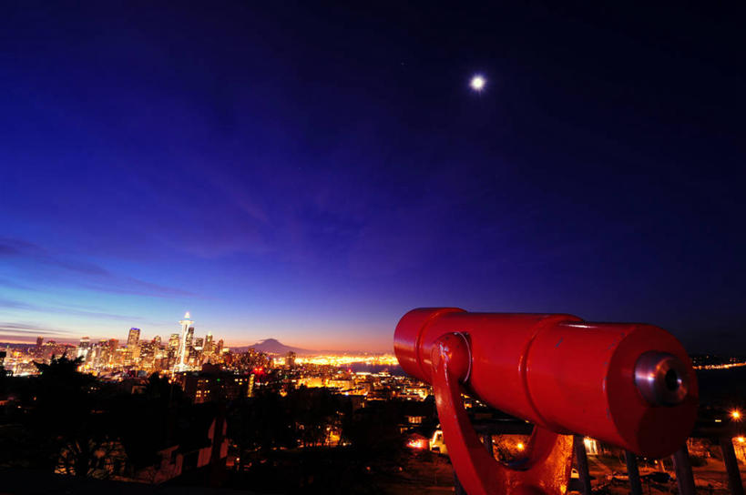 无人,横图,室外,旅游,度假,仪器,科技,美景,城市风光,城市,美国,眺望,检查,研究,反射,分析,科学,望远镜,景观,娱乐,黄昏,观察,享受,休闲,景色,放松,清晰,探索,摄影,放大,观看,仔细,照亮,科研,科学技术,瞭望,聚焦,关注,华盛顿州,西雅图,远视镜,瞭望镜,光学,清楚,彩图,旅行,投币式望远镜,光学仪器,千里镜