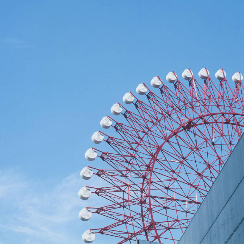 无人,方图,室外,白天,仰视,日本,日本文化,天空,摄影,部分,大转轮,大阪府,彩图,低角度拍摄