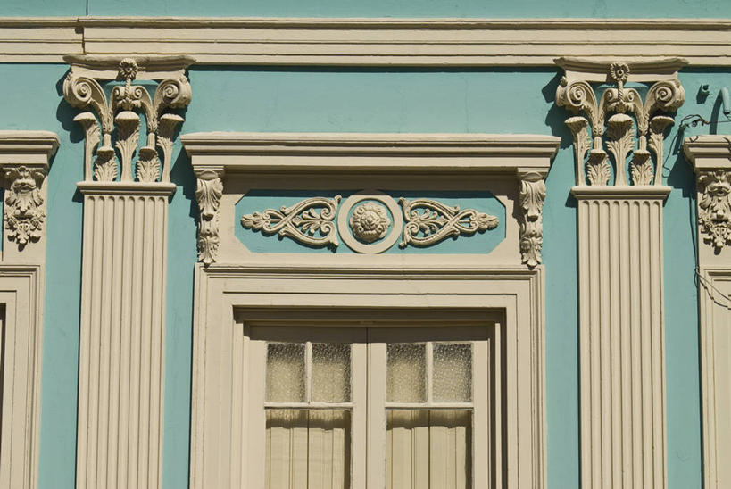 无人,横图,室外,白天,仰视,窗户,建筑,巴西,柱子,南美,摄影,南美洲,拉丁美洲,美洲,巴西联邦共和国,亚美利加洲,南亚美利加洲,南大河州,南里奥格兰德州,格兰德河,彩图,低角度拍摄,传统文化