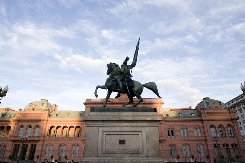 横图,室外,白天,正面,建筑,马,阿根廷,首都,摄影,政府大楼,政府,布宜诺斯艾利斯,彩图