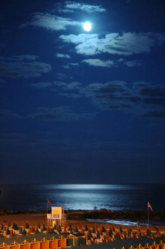 无人,竖图,室外,夜晚,海洋,水,阿根廷,反射,月亮,天空,南美,摄影,宁静,拉丁美洲,海滩,彩图,马德普拉塔