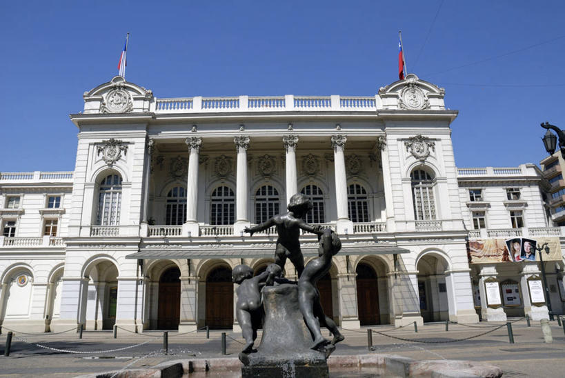 无人,横图,俯视,航拍,室外,白天,正面,旅游,城市,建筑,智利,首都,摄影,鸟瞰,进入,彩图,高角度拍摄,旅行,传统文化