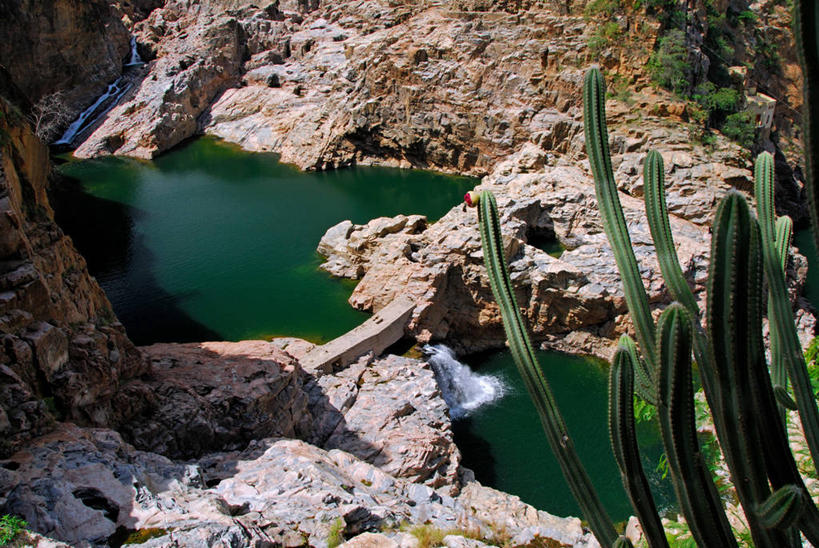 无人,横图,俯视,室外,白天,河流,美景,瀑布,水,仙人掌,巴西,飞溅,溅,池塘,景观,流水,悬崖,风景,小溪,自然,景色,南美,摄影,落下,生长,环境,岩层,自然风光,阿拉戈斯,岩石,彩图,高角度拍摄,旅行,肉质植物