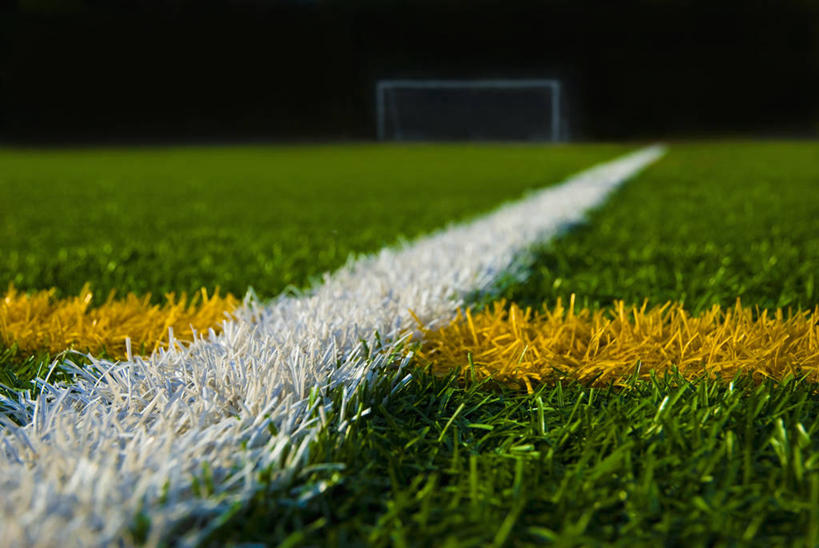 无人,足球场,横图,室外,运动,网,体育场,草,摄影,彩图