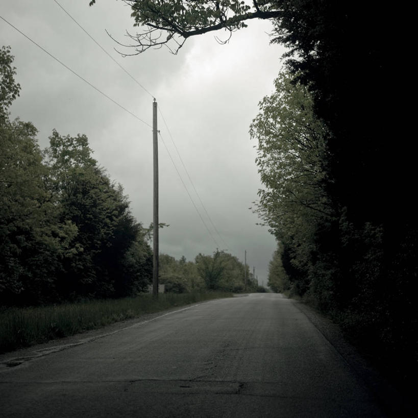 无人,方图,室外,日落,路,美国,地形,乌云,树,运输,摄影,透视图,俄亥俄州,彩图,输电塔,电力线