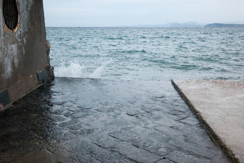 无人,横图,室外,白天,留白,海洋,意大利,湿,水平线,自然,波浪,击打,摄影,彩图,伊斯基亚岛