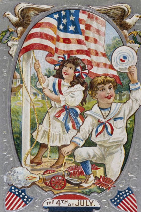 儿童,两个人,站,举,微笑,竖图,插画,室外,白天,自由,幸福,纯洁,骄傲,数码,科技,鹰,旗帜,阴影,庆祝,印刷,网络,文字,房屋,贺卡,高光,几何,计算机图形,古典,合成,图画,拿着,休闲装,画,焰火,动物,绳子,两只,炮,放松,可爱,童年,童趣,美国国旗,英文字母,电脑合成图,数码合成图,合成图,手艺,漫画,童真,烂漫,无邪,美国文化,爱国主义,写实,具体,具象,美术工艺,天真,男孩,女孩,跪着,彩图,平版印刷,独立日