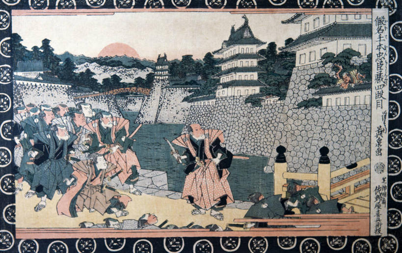 成年人,站,横图,插画,室外,数码,科技,日出,建筑,士兵,阴影,日本文化,印刷,网络,桥,高光,几何,计算机图形,合成,图画,画,武器,力量,指导,皇帝,电脑合成图,数码合成图,权威,领导,合成图,要塞,漫画,武士道,写实,具体,具象,式样,把握,彩图,传统服装,掌控