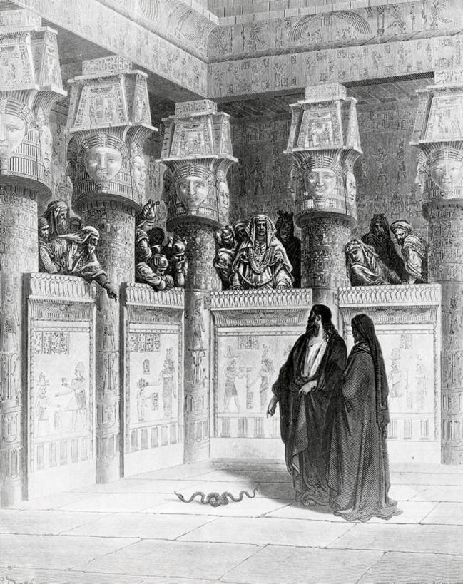 成年人,观众,画家,竖图,黑白,插画,室内,白天,数码,科技,阴影,网络,蛇,许多人,高光,几何,计算机图形,合成,图画,画,一群人,电脑合成图,数码合成图,基督教,法老,合成图,漫画,写实,具体,具象,神迹,旧约,美术工艺,古斯塔夫.多雷,男人,女人