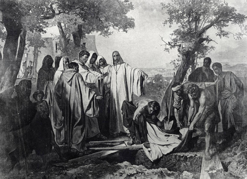 成年人,横图,黑白,插画,室外,白天,数码,科技,阴影,网络,长袍,许多人,高光,几何,计算机图形,合成,图画,画,一群人,电脑合成图,数码合成图,基督教,合成图,漫画,处罚,写实,具体,具象,圣人,美术工艺,判断,男人,女人,僧侣