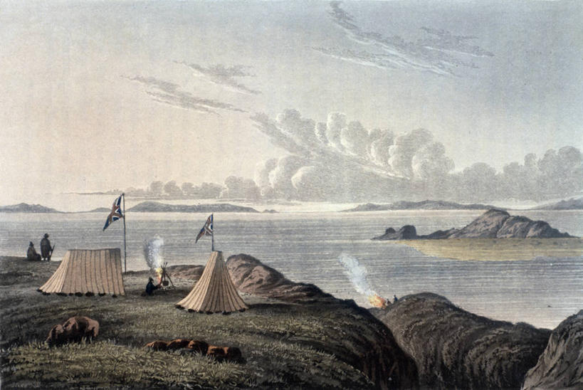 横图,插画,室外,夜晚,旅游,度假,探险,数码,科技,北极,海洋,美景,山,旗帜,火,阴影,网络,帐篷,海岸线,景观,水平线,悬崖,云,高光,几何,计算机图形,合成,图画,历史,娱乐,画,风景,自然,享受,休闲,烟,景色,放松,探索,电脑合成图,数码合成图,合成图,自然风光,露营,北冰洋,漫画,写实,具体,具象,美术工艺,岩石,彩图,营火,极昼