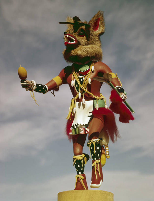 无人,站,竖图,室外,白天,正面,狼,雕像,一个,摄影,单个,美术工艺,彩图,传统服装,霍皮族