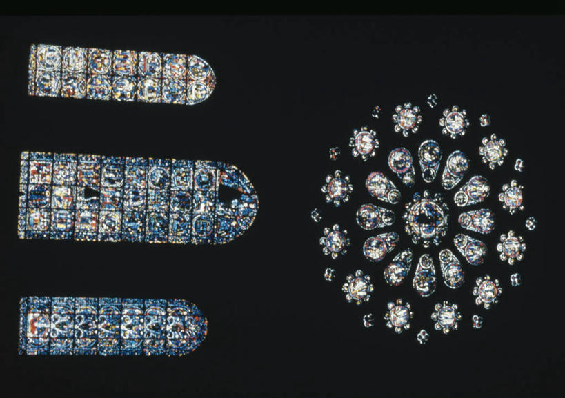 无人,横图,竖图,室内,白天,仰视,窗户,建筑,法国,宏伟,历史,摄影,基督教,剪影,法国文化,哥特式风格,彩色玻璃,美术工艺,夏特尔大教堂,彩图,低角度拍摄,大教堂,夏特尔