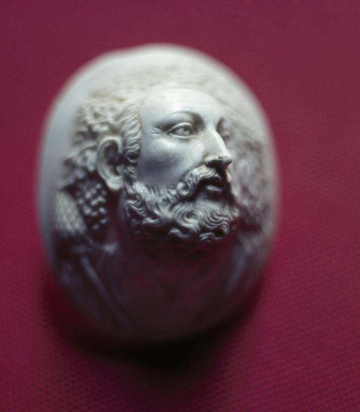 头,胡须,无人,竖图,特写,粉色背景,标志,符号,椭圆形,文字,历史,标识,古代,一个,摄影,单个,华贵,性别符号,酒神巴克斯,酒神狄俄尼索斯,美术工艺,头部,胡子,络腮胡,彩图,影棚拍摄,男性符号,对焦,浮雕宝石,过去