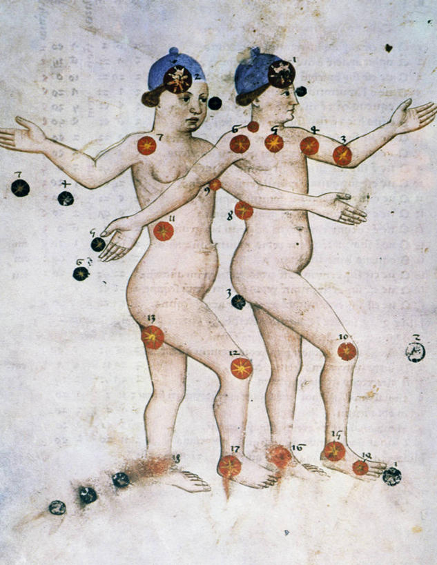 裸体,两个人,双胞胎,站,举,竖图,插画,侧面,数码,科技,阴影,网络,数字,高光,几何,计算机图形,合成,图画,画,托,星座,电脑合成图,数码合成图,合成图,漫画,算命,写实,具体,具象,举起,举手,举着,向上举,向上伸,向上托,彩图