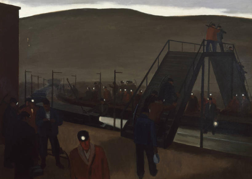 成年人,横图,插画,室外,工作服,制服,绘画,安全,团队,采矿业,数码,科技,山,油画,阴影,艺术,网络,头饰,地平线,桥,辽阔,防护,地面,许多人,高光,几何,计算机图形,古典,合成,图画,拿着,文化,画,工人,黄昏,安全帽,工艺品,品味,一群人,广阔,工业,保护,一望无际,美术,电脑合成图,数码合成图,高雅,合成图,运送,延伸,保险,防护服,合伙,漫画,矿工,天地相交,写实,具体,具象,美学,保全,周全,安稳,安定,工作制服,无边无际,一马平川,美术工艺,平安,员工,步行,彩图,工作套服,头灯,匠人,劳动者,体力工