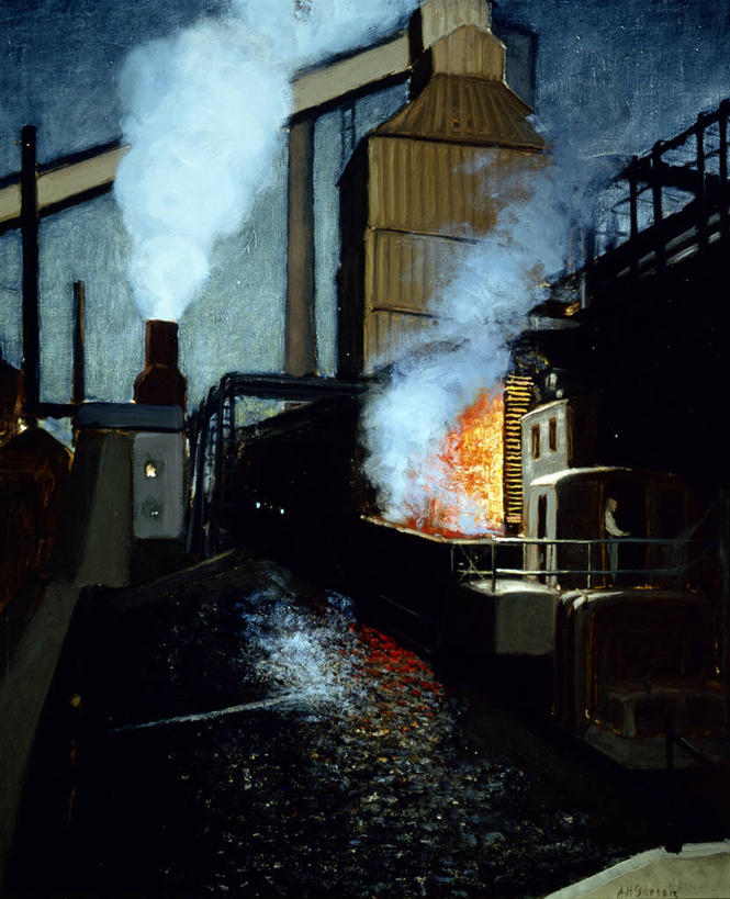 无人,工厂,竖图,插画,室外,夜晚,绘画,采矿业,烟囱,数码,科技,火,油画,阴影,艺术,网络,高光,几何,计算机图形,古典,燃烧,合成,图画,文化,画,工艺品,品味,烟,工业,能源,矿坑,美术,电脑合成图,数码合成图,高雅,合成图,煤,漫画,写实,具体,具象,美学,美术工艺,彩图,炼焦炉