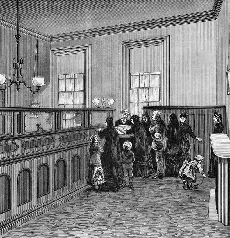 儿童,成年人,中年人,办公室,站,竖图,方图,黑白,插画,室内,白天,数码,科技,纽约,美国,阴影,网络,走廊,高光,几何,计算机图形,合成,图像,图画,画,金融,理财,经济,电脑合成图,数码合成图,合成图,漫画,贸易,写实,具体,具象,男孩,女孩,中年男性,中年女性,顾问,金融投资顾问