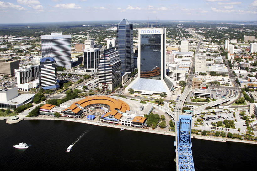 无人,码头,横图,俯视,室外,白天,度假,河流,美景,城市风光,城市,港口,建筑,摩天大楼,美国,地平线,景观,桥,辽阔,地面,联系,娱乐,天空,享受,休闲,广阔,景色,放松,摄影,一望无际,北美,北美洲,延伸,美洲,佛罗里达,佛罗里达州,杰克逊维尔,佛州,阳光州,天地相交,北亚美利加洲,亚美利加洲,无边无际,一马平川,彩图,高角度拍摄,摆渡口,埠头,渡口,渡头,港湾,海港,货运码头,口岸,商港,美利坚合众国,圣约翰河