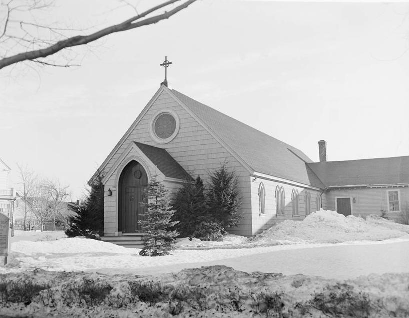 无人,教堂,横图,黑白,室外,白天,美景,雪,建筑,松树,十字架,景观,冬天,风景,自然,景色,寒冷,摄影,宗教,宁静,基督教,自然风光,圣公会