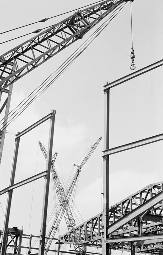 无人,竖图,黑白,室外,白天,仰视,建筑业,建筑,美国,建筑工地,摄影,发展,低角度拍摄