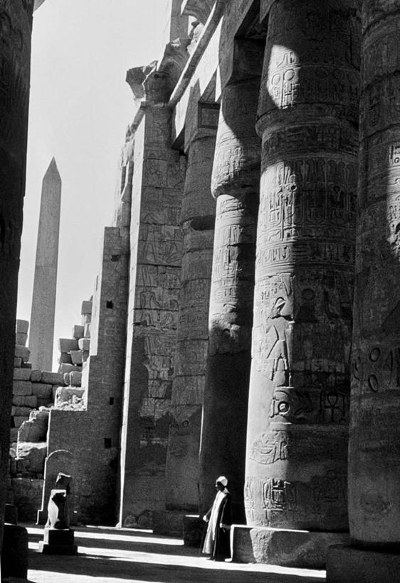 竖图,黑白,室外,白天,建筑,埃及,柱子,废墟,摄影,考古学,中东,卡尔纳克神殿,古埃及文明,古代文明