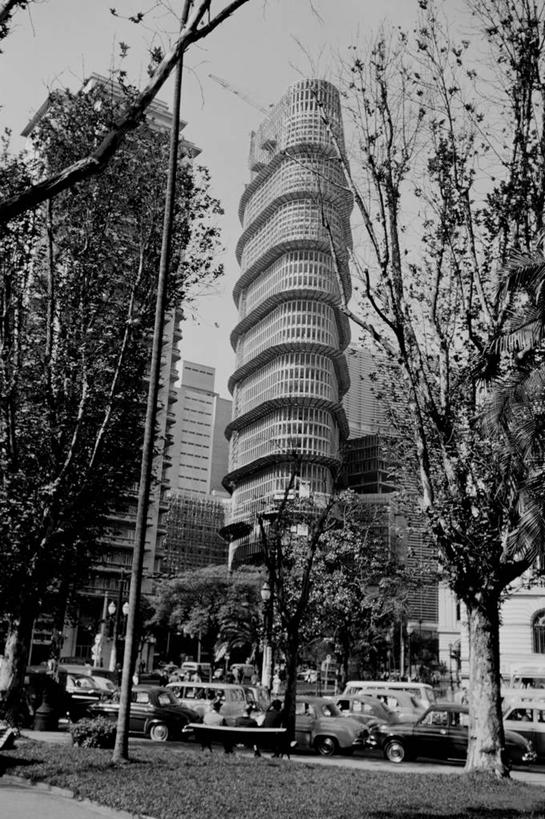 无人,公园,竖图,黑白,室外,白天,城市,建筑,摩天大楼,汽车,巴西,小路,交通,首都,现代,树,运输,摄影,圣保罗,交通堵塞