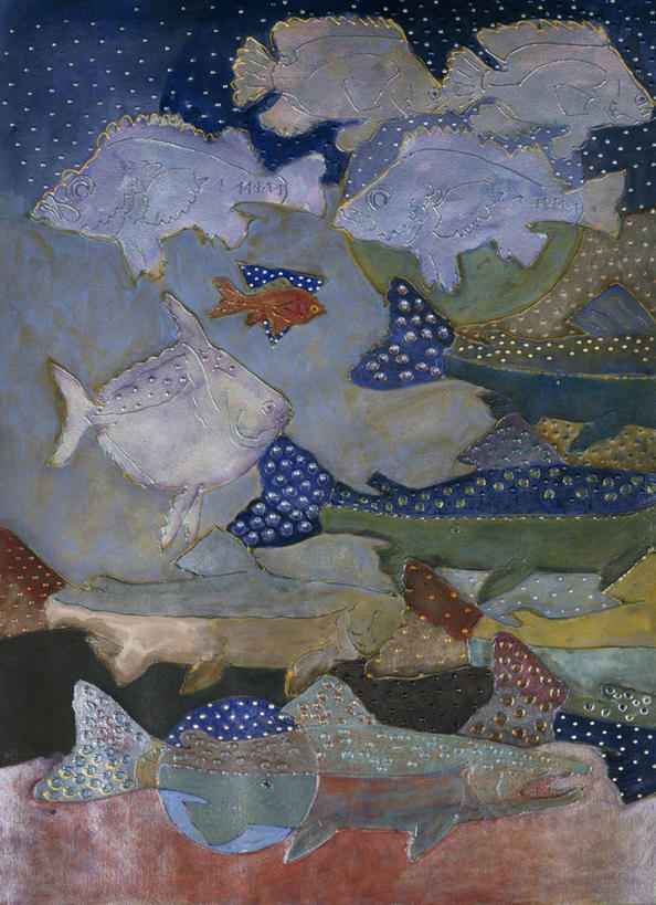 游泳,无人,竖图,插画,特写,绘画,数码,科技,野生动物,一群,许多,阴影,艺术,网络,鱼群,很多,高光,几何,计算机图形,古典,合成,图画,文化,鱼类,画,工艺品,品味,美术,电脑合成图,数码合成图,高雅,合成图,漫画,写实,具体,具象,美学,美术工艺,丙稀画,彩图