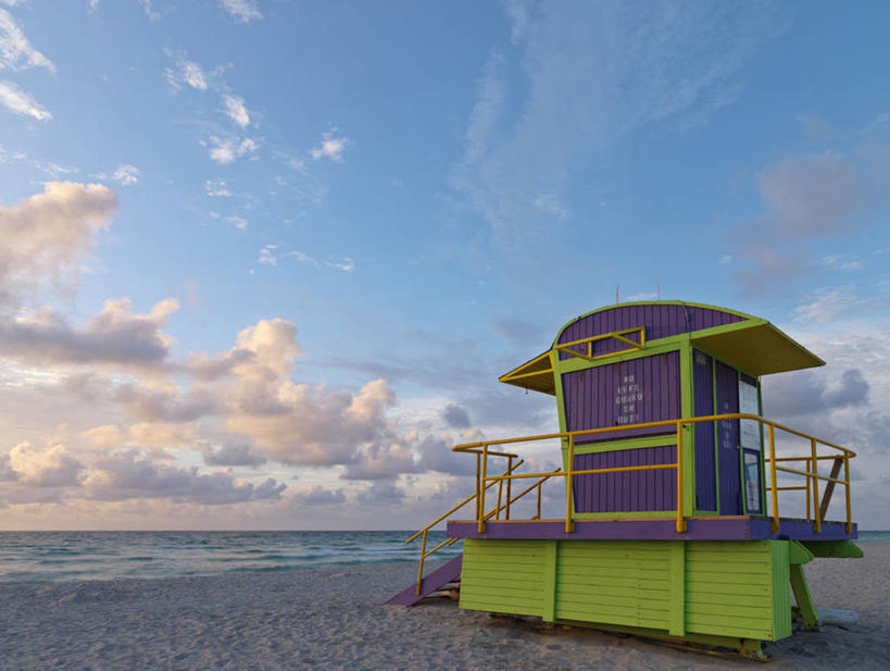 无人,救生员,横图,室外,白天,旅游,度假,海洋,美景,水,建筑,美国,沙子,景观,水平线,云,娱乐,天空,自然,享受,休闲,景色,大西洋,放松,摄影,指导,保护,宁静,北美,北美洲,自然风光,美洲,佛罗里达,佛罗里达州,佛州,阳光州,迈阿密海滩,南部海滩,北亚美利加洲,亚美利加洲,援救,救生舱,设计,海滩,彩图,美利坚合众国