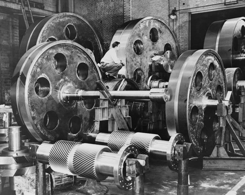 无人,工厂,横图,黑白,室内,技术,钢铁,金属,设备,物品,车轮,转,工业,运输,摄影,能源,制造,工程,工业机械
