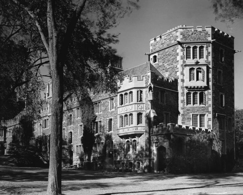 无人,学校,教学楼,横图,黑白,室外,白天,窗户,建筑,美国,阴影,教育,校园,树,天空,教室,摄影,北美,新泽西,普林斯顿,大学,教学大楼