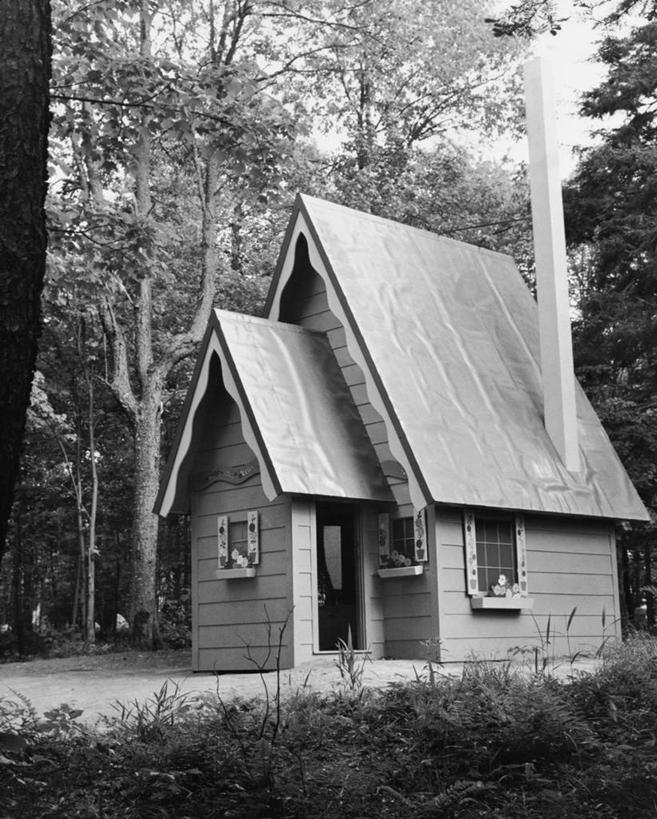 无人,竖图,黑白,室外,白天,童话故事,森林,植物,窗户,建筑,美国,树,摄影,北美,小红帽,纽约州