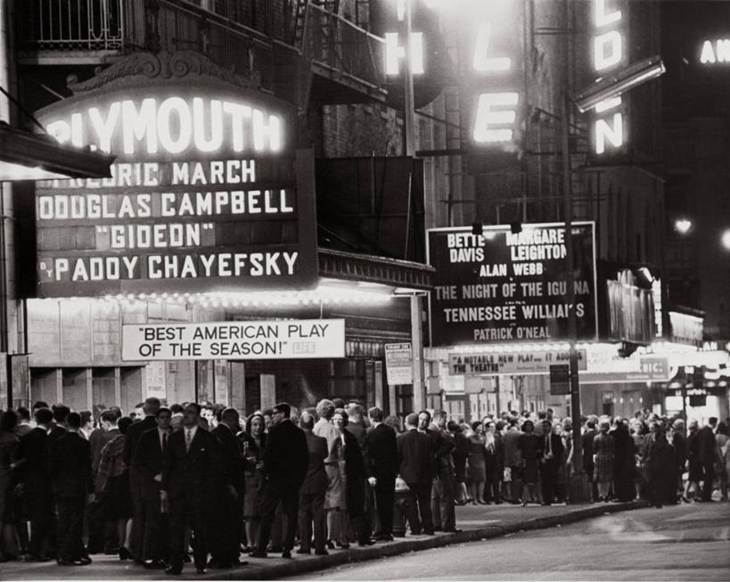 横图,室外,夜晚,夜生活,剧院,纽约,美国,摄影,生活方式,群众,百老汇,彩图