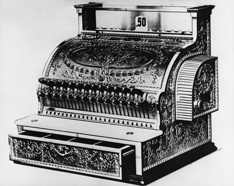 无人,横图,黑白,室内,特写,古典,一个,零售,摄影,单个,古董,怀旧,记忆,收银机