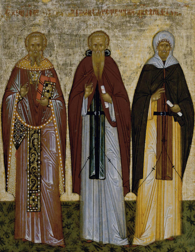 成年人,胡须,三个人,人群,站,竖图,插画,室外,正面,绘画,智慧,数码,科技,俄罗斯,阴影,艺术,并排,网络,标志,文字,字符,字母,高光,几何,计算机图形,古典,合成,图画,文化,标识,画,工艺品,品味,手势,人体,美术,电脑合成图,数码合成图,图标,高雅,基督教,合成图,漫画,写实,具体,具象,美学,圣人,胡子,络腮胡,彩图,传统服装,打手势,金叶