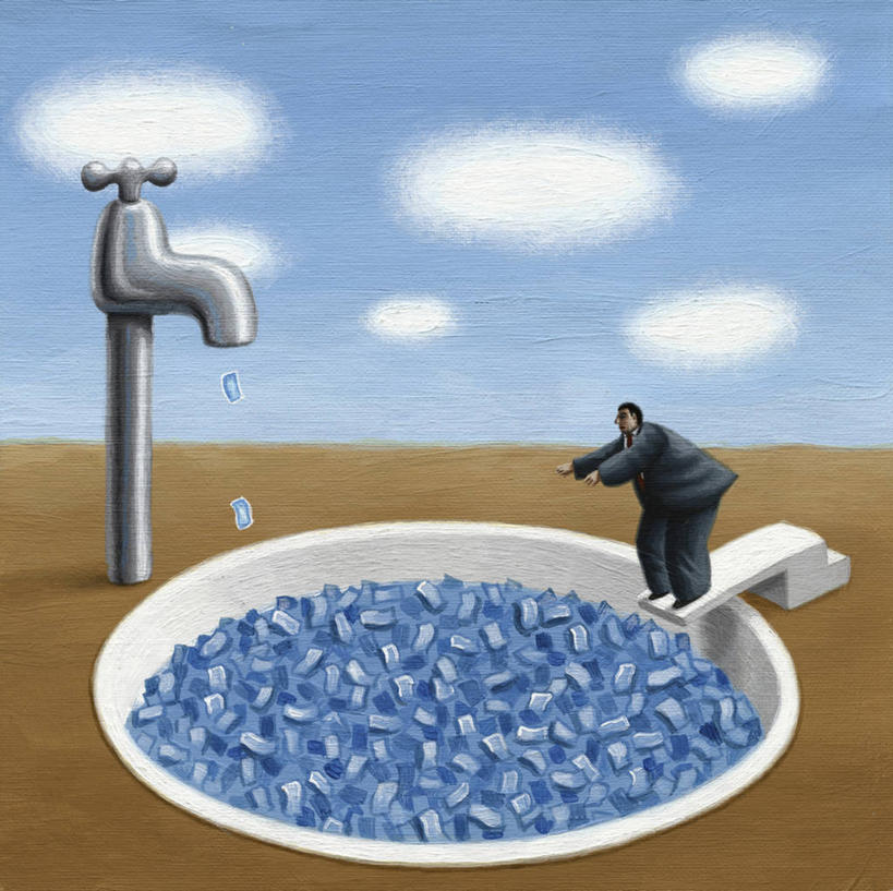 一个人,商务人士,商务男性,站,跳,横图,方图,插画,室外,衬衫,商务,风险,数码,科技,蹦床,水,阴影,套装,网络,水槽,水滴,云,高光,几何,计算机图形,合成,图画,画,金融,纸币,幽默,电脑合成图,数码合成图,企业,公司,合成图,商务装,选择,漫画,工薪阶层,写实,具体,具象,想法,美术工艺,丙稀画,男性,白领,上班族,彩图,衬衣,讽刺画