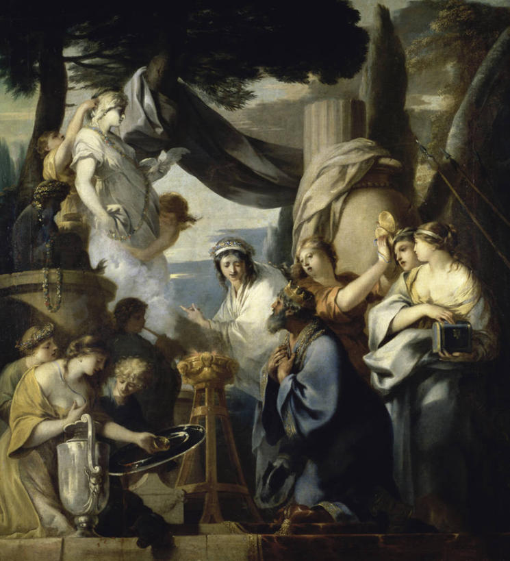 儿童,成年人,人群,站,竖图,插画,室外,白天,绘画,数码,科技,纺织品,阴影,艺术,网络,包装,柱子,许多人,高光,几何,计算机图形,古典,合成,图画,文化,画,树,工艺品,品味,祈祷,一群人,小天使,美术,电脑合成图,数码合成图,高雅,基督教,合成图,手艺,漫画,犹太教,写实,具体,具象,美学,邪恶,旧约,美术工艺,所罗门,男孩,男人,女孩,女人,跪着,彩图