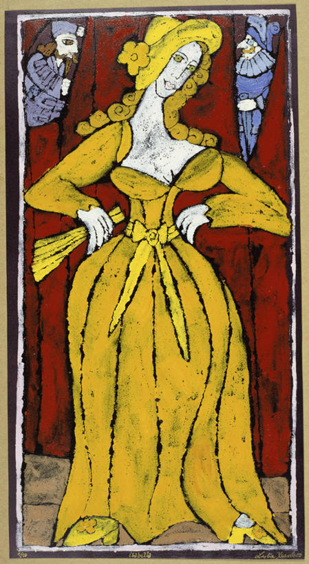 成年人,三个人,人群,演员,站,竖图,插画,室内,数码,科技,窗帘,阴影,网络,高光,几何,计算机图形,合成,图画,画,黄色,叉腰,电脑合成图,数码合成图,合成图,漫画,演出服,写实,具体,具象,男人,女人,彩图,窥视,性格