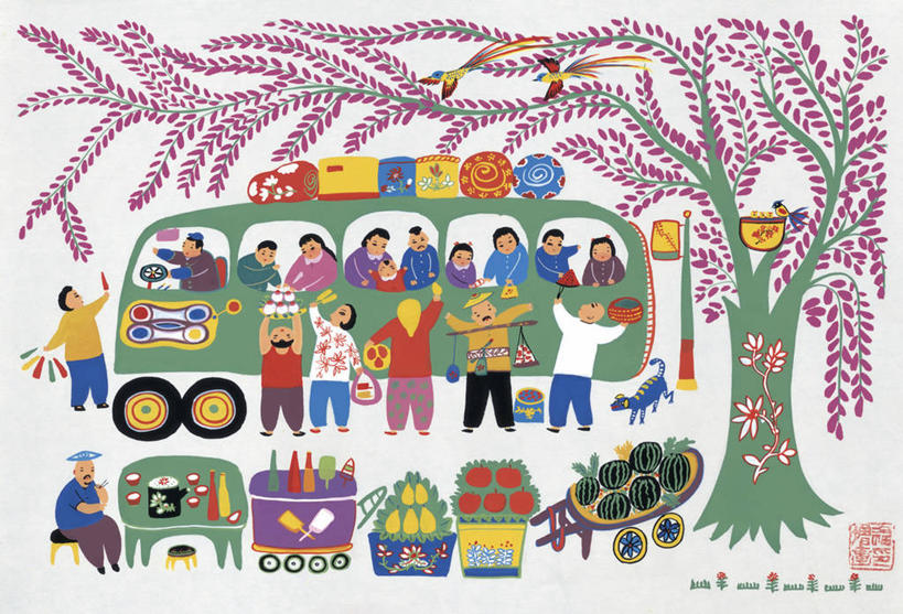 成年人,人群,站,坐,横图,插画,室外,白天,商务,绘画,数码,科技,狗,礼物,水果,乘客,小贩,阴影,艺术,网络,巴士,食品,公共交通,许多人,高光,几何,计算机图形,合成,图画,挥手,休闲装,货摊,饮食,画,树,饮料,瓶子,行李,工艺品,一群人,家畜,放松,零售,运输,离开,颜料,明亮,美术,电脑合成图,数码合成图,合成图,驾车,漫画,写实,具体,具象,美术工艺,男人,女人,彩图,旅行,传统文化,公车站