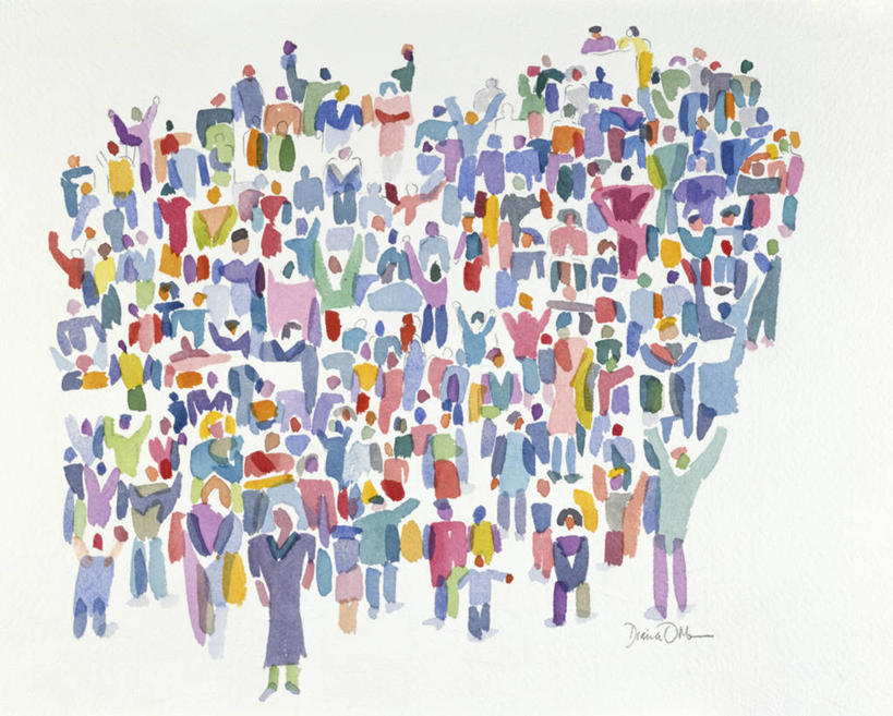 举,横图,俯视,插画,绘画,欣喜若狂,数码,科技,咆哮,阴影,艺术,网络,许多人,高光,几何,计算机图形,古典,合成,图画,挥手,文化,刺激,画,工艺品,品味,托,一群人,美术,电脑合成图,数码合成图,高雅,合成图,群众,漫画,写实,具体,具象,美学,美术工艺,举起,举手,举着,向上举,向上伸,向上托,彩图,高角度拍摄