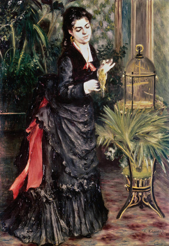 成年人,一个人,站,竖图,插画,室内,白天,晚礼服,数码,科技,宠物,仅一个女性,阴影,正装,网络,鸟类,鸟笼,高光,几何,计算机图形,合成,图画,拿着,画,电脑合成图,数码合成图,合成图,关爱,华贵,漫画,写实,具体,具象,长尾鹦鹉,彩图,晚宴服,舞会服,洋服,洋装,夜礼服